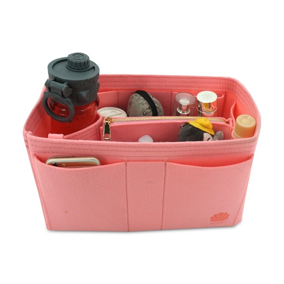 BAG PURSE INSERT ORGANIZER - PINK - Picture 7 of 11